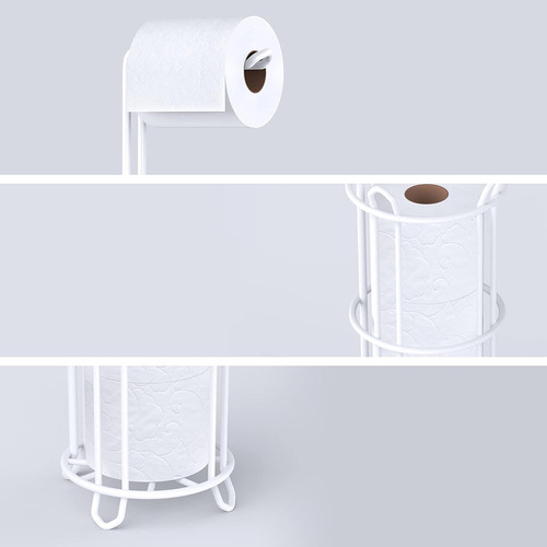 Soporte De Papel Higiénico Confort Pedestal Organizador Baño