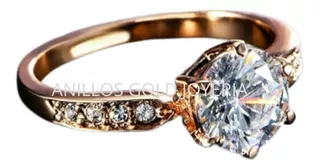 Anillos Boda Matrimonio Compromiso Oro 18k Joyeria Gold