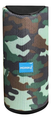 Bocina Moreka GT-113 portátil con bluetooth waterproof camuflada 