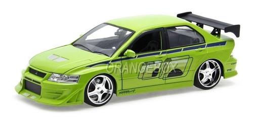 Mitsubishi Lancer Evo Vii Velozes E Furiosos Jada Toys 1:24