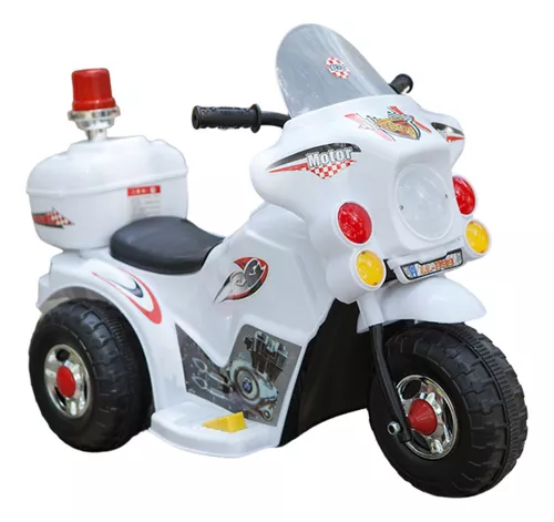 mini moto eletrica infantil triciclo policia melhor preço 6v