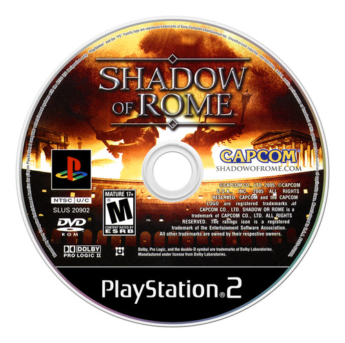 Jogo Shadow Of Rome - Ps2 Midia Fisica