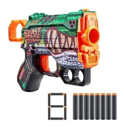 Pistola Zuru X-shot Skins - Beast Out - Con 8 Dardos 7297