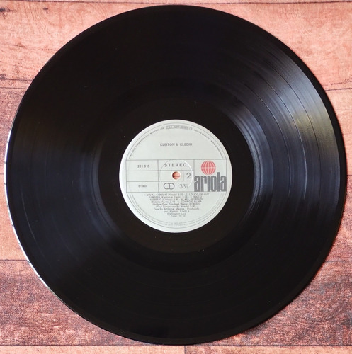 Lp Kleiton & Kledir Nem Pensar Com Encarte/poster (Usado)