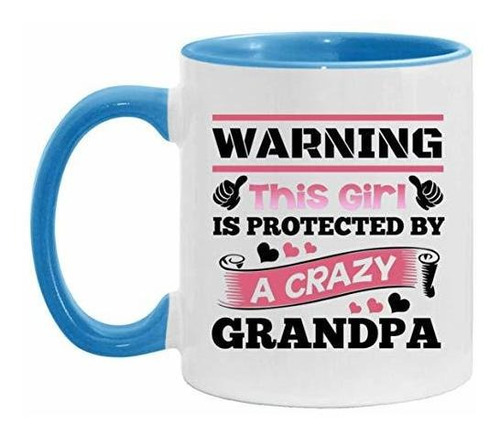 Taza, Vaso Desayuno - Warning This Girl Is Protected By A Cr