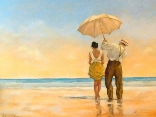 Retratos Personalizados Pinturas Sobre Lienzo Por Encargo