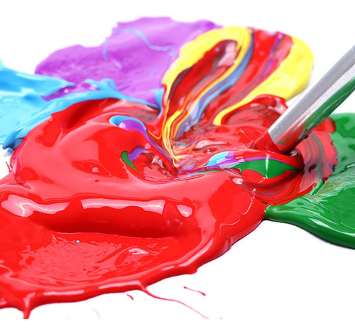 Juego De Pinturas Acrílicas 120 Ml, No Tóxicas Y Vibrantes