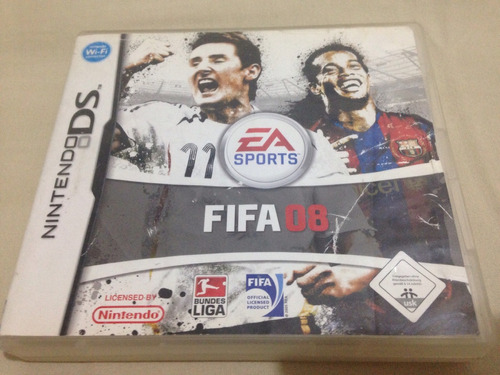  Fifa 08 Nintendo Ds Dsi Electronic Arts Ler Tudo R$120,98