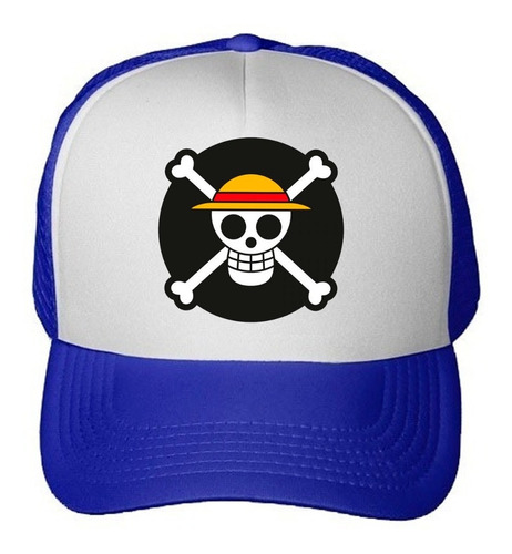 Gorra Jockey Logo One Piece Calavera 