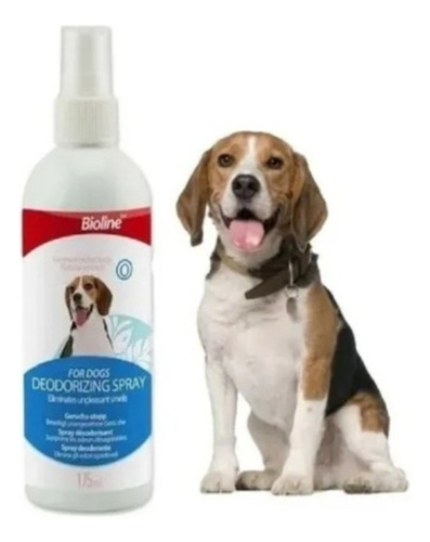 Desodorante En Spray Para Perros/gatos Mascota 175ml Bioline Fragancia N/a