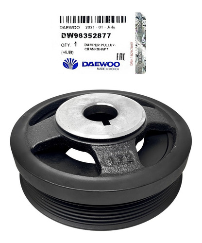 Damper Polea Cigueñal Aveo 2005 - 2015 Original Daewoo