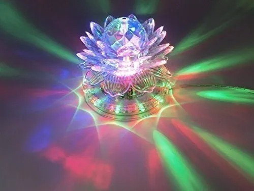 Bola Girasol Luz Led Lámpara Lotus Lantern 2