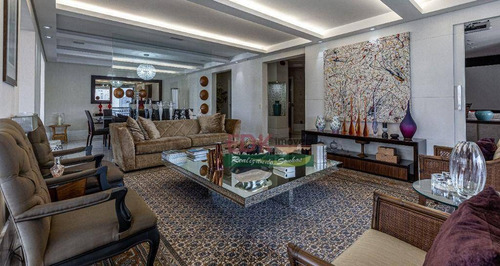 Apartamento Com 5 Dormitórios À Venda, 401 M² Por R$ 4.100.000 - Vila Suzana - São Paulo/sp - Ap8763
