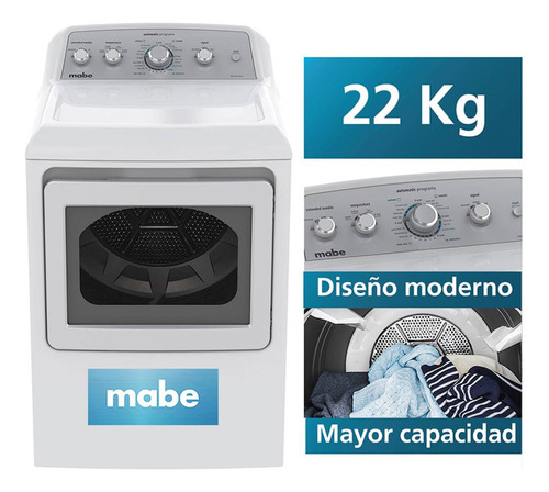 Secadora A Gas 22kg Mabe Smg47n8msbbb0