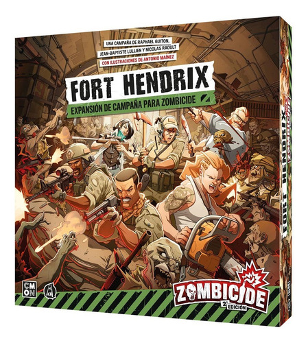 Zombicide 2da Edición Fort Hendrix En Español
