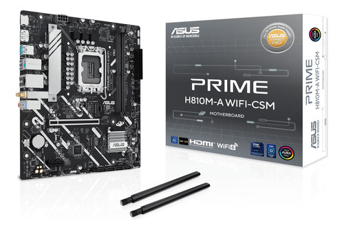 Asus Prime H810m-a Wifi-csm Ddr5 Pcie 4.0 Hdmi Wifi 6
