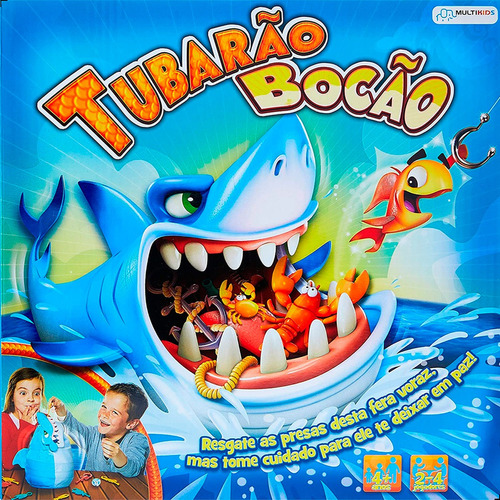 Jogo Tubarão Bocão Multikids Br753