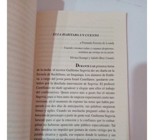 El Fantasma De La Jerga Guillermo Samperio (Usado)
