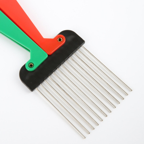 Puño Negro Afro Pick Peine Peinado B