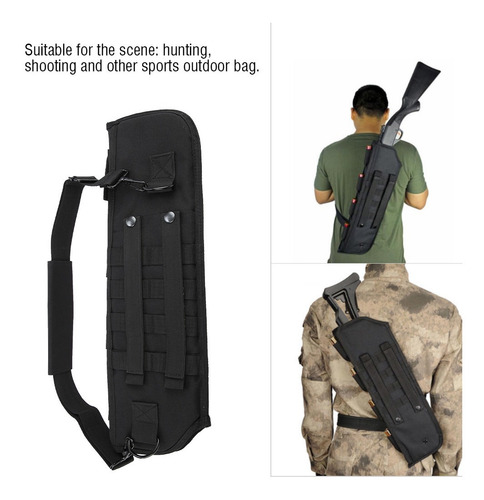 Bolsa Para Escopeta, Fusil Táctico, Funda, Molle, Bandolera