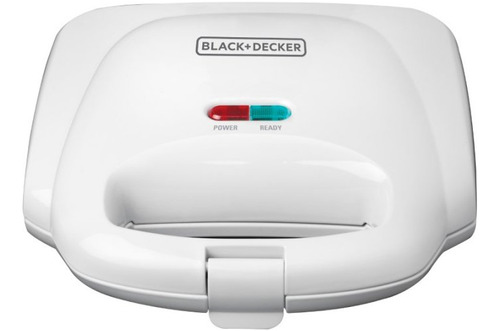 Sanduchera 2 Puestos Black + Decker Blanca Sm1000w