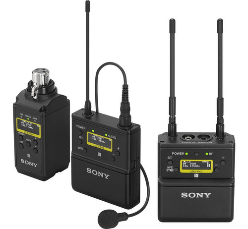 Sistema Wireless Sony Uwp-d26 De Microfone De Lapela Sem Fio