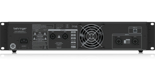Imagen 2 de 2 de Amplificador De Poder Nx3000d Behringer 3000 Watts