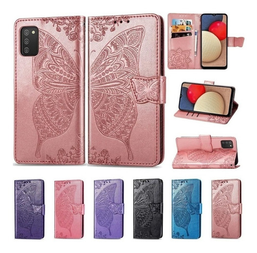 Imagen 6 de 7 de Flip Cover Para Samsung A04 Proteccion Completa