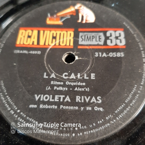 Simple Violeta Rivas Rca Victor C16