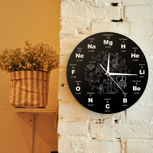 Reloj Digital Clásico Cocina Estudio De Oficina En Química