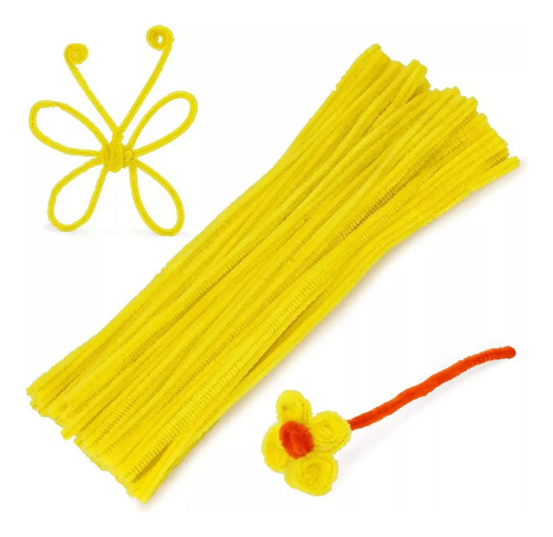 Limpiapipas, 200 Unidades Y 20 Colores Surtidos De 12 Pulgad