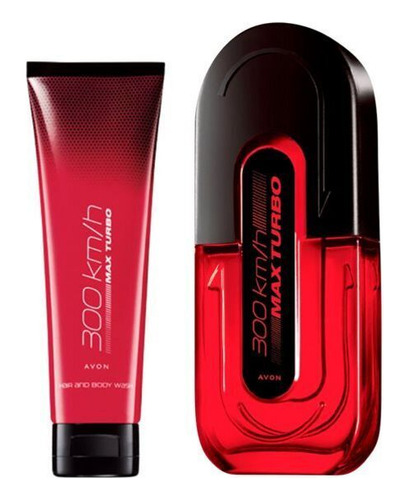 Pack X2 Perfume + Shampoo 300km/h Avon 