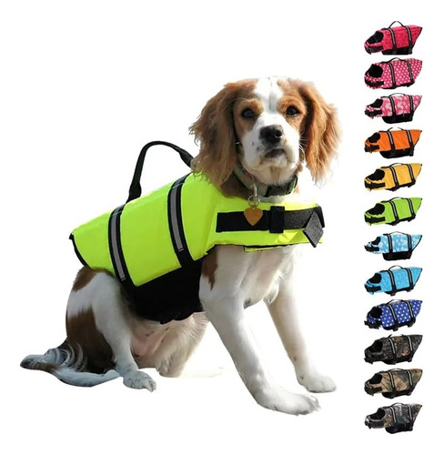 Chaleco Salvavidas Flotador Para Perros Salvavida Talla Xl