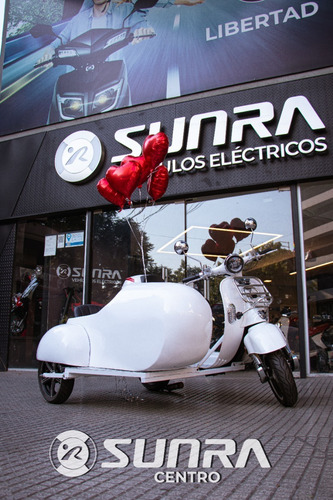 Imagen 10 de 21 de Moto Electrica Vintage + Sidecar / Unico En Sunra Centro / A