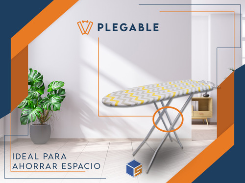 Tabla De Planchar Grande Altura Regulable Reforzada Plegable