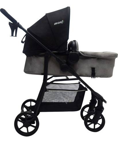 Coche Bebé Travel System 3 En 1 Avanti Moises Huevito Color Gris