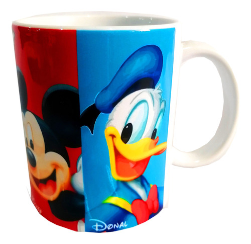 Taza Mug Sublimada 11 Oz Disney Mickey Mouse, Personalizada