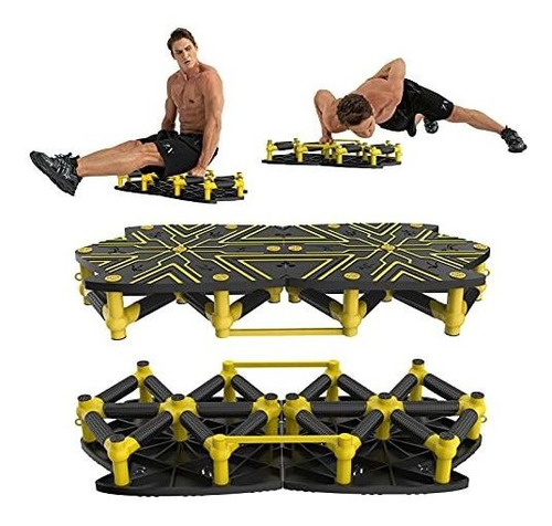 Push Up Board System 10 In 1 Portable Home Gym Workout Equi