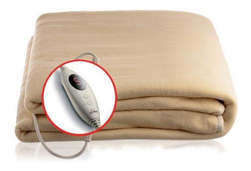 Calienta Cama Calientacamas Gama 1 Plaza Polyester Timer 