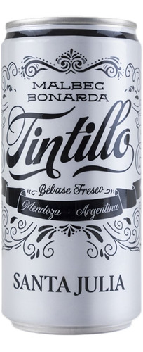 Vino Santa Julia Tintillo Blend Lata 269ml