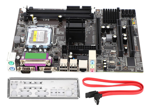 Placa Base De Ordenador G41 Lga 771 Con Chip Ddr3 De Doble C