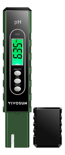 Vivosun Medidor De Ph Digital 0.01, Probador De Calidad Del