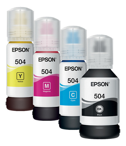 Ltc Tintas Impresora Epson Originales 504  Tinta Continua