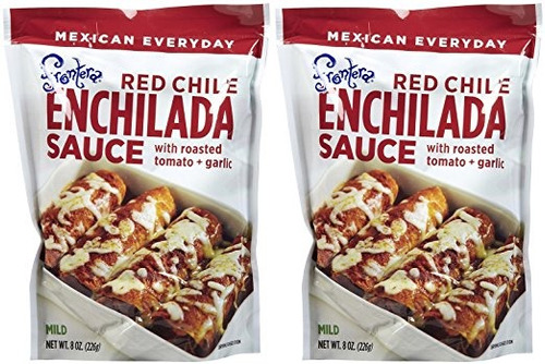 Frontera Enchilada Red Salsa De Chile De La Bolsa, 8 Oz, 2 P