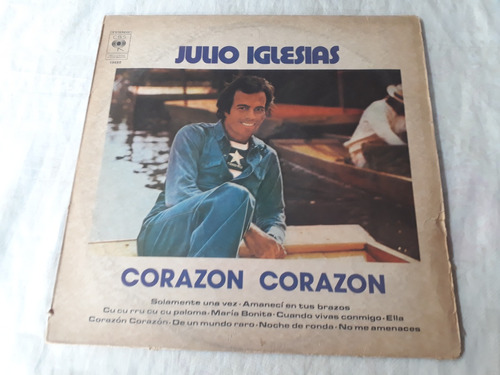 Disco Vinilo Julio Iglesias Corazon Corazon Formatovinilo