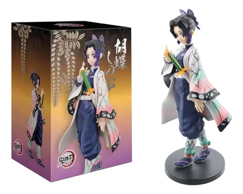 Figura Kochou Shinobu De Demon Slayer Mide 14 Cm, Importado 