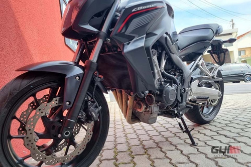 Imagem 4 de 17 de Honda Cb 650f 2015 Gasolina Único Dono