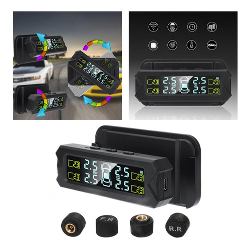 Sensor De Pressão Pneus Tpms Sistema De Sensor Externo