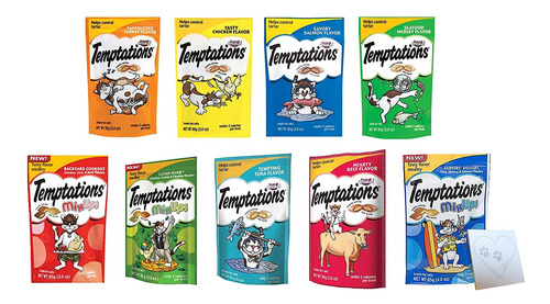Temptations Cat Treats Temptations - Paquete De Variedad Eno