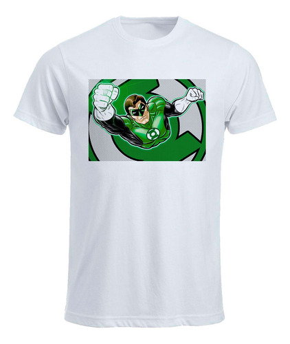 Remera Estampada Sublimada Linterna Verde K059